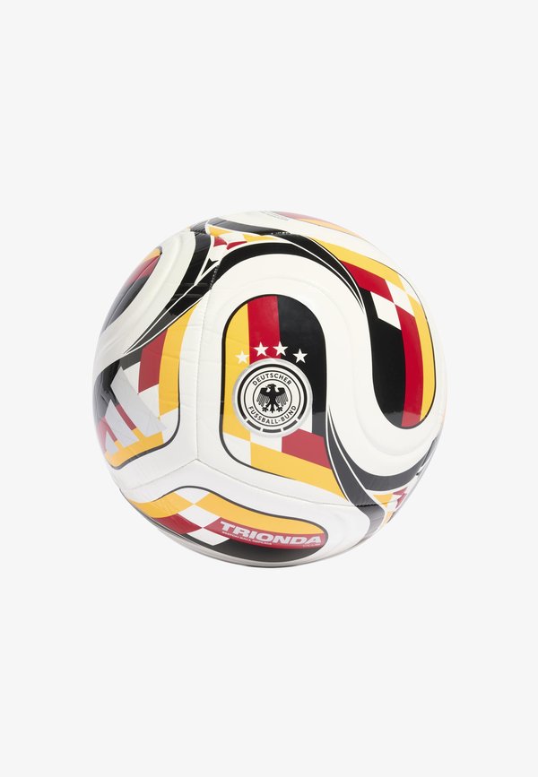 adidas Performance TRIONDA DEUTSCHLAND DFB HOME BALL - Football - white team power red 2 collegiate gold black