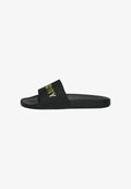 Superdry & Co Pool slides - black gold