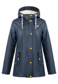 Schmuddelwedda SCHMUDDELWEDDA REGENJACKE MIT WEBPELZFUTTER IN TEDDYOPTIK KILATA
