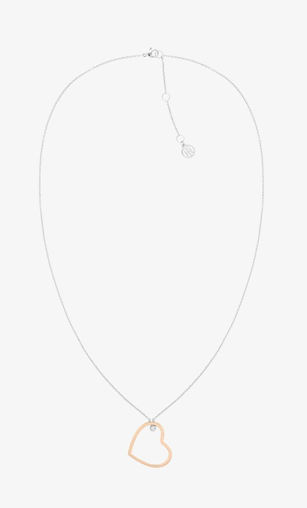 Tommy Hilfiger CG WITH CRYSTALS  - Necklace - rose gold-coloured