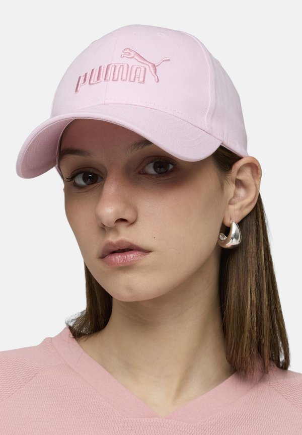 Puma ESSENTIALS ELEVATED BASEBALL-CAP UNISEX - Cap - pearl pink