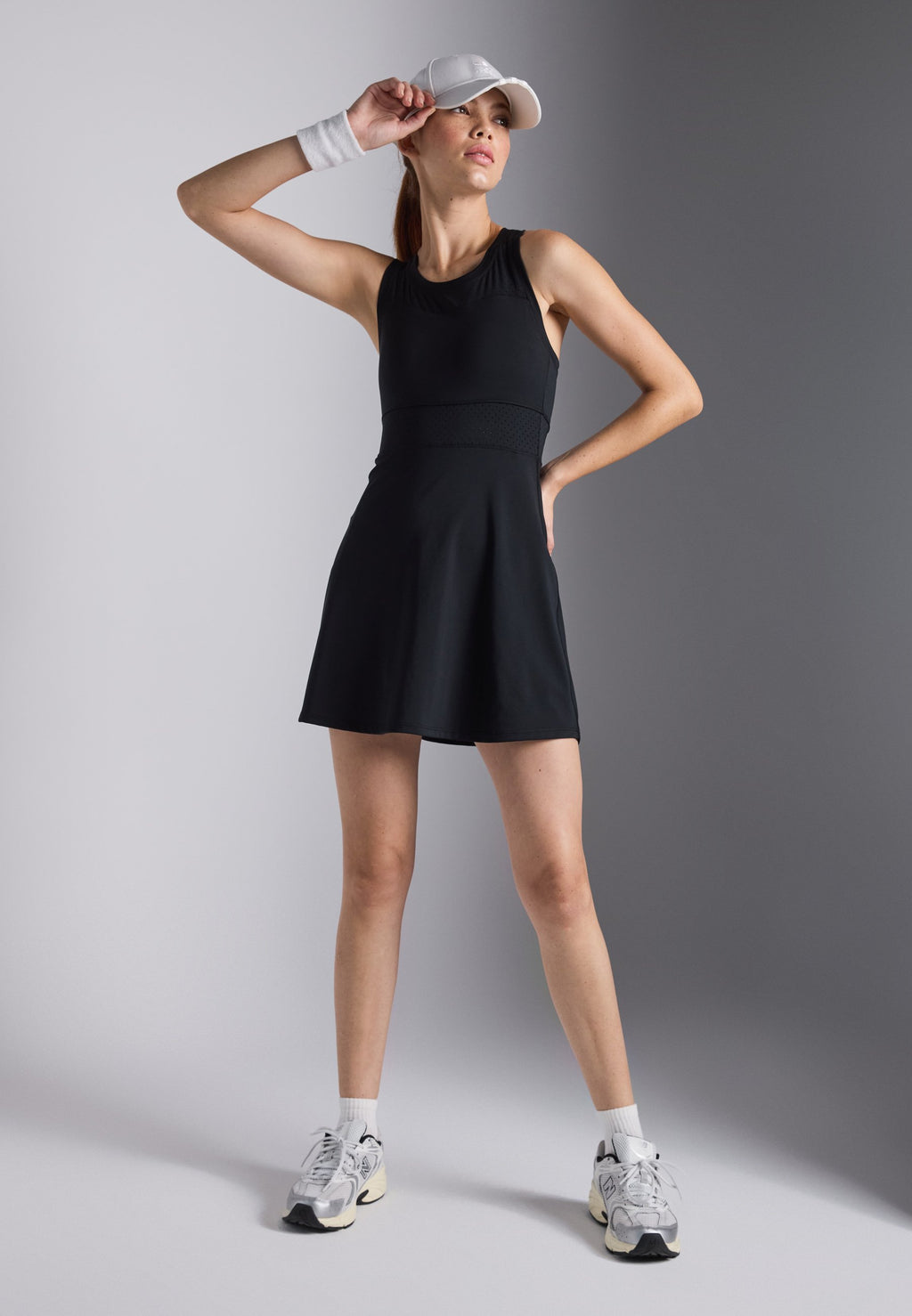 Even&Odd active TENNIS DRESS WITH BUILT IN SHORTS AND  POCKET