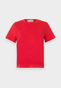 Vero Moda AWNAIMA SS O-NECK T-SHIRT NOOS - Basic T-shirt - chinese red