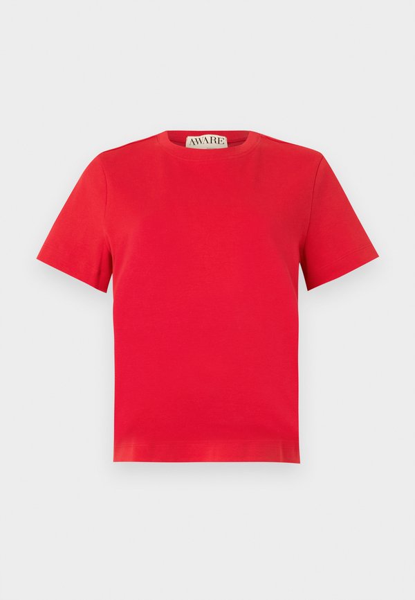 Vero Moda AWNAIMA SS O-NECK T-SHIRT NOOS - Basic T-shirt - chinese red
