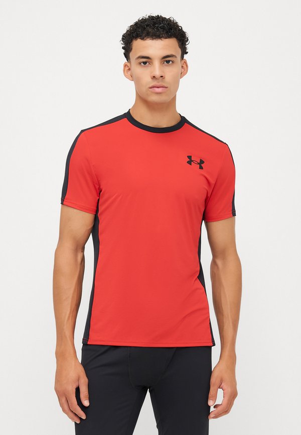Under Armour WORDMARK  - Sports T-shirt - red/black