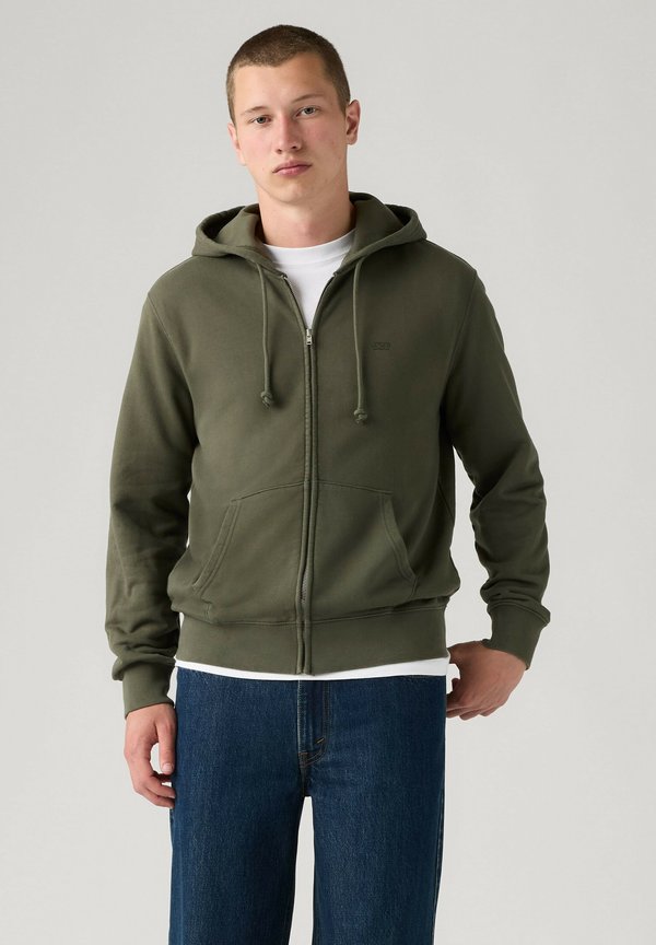 Levi's® LEVI'S® - Zip-up sweatshirt - fog - greens