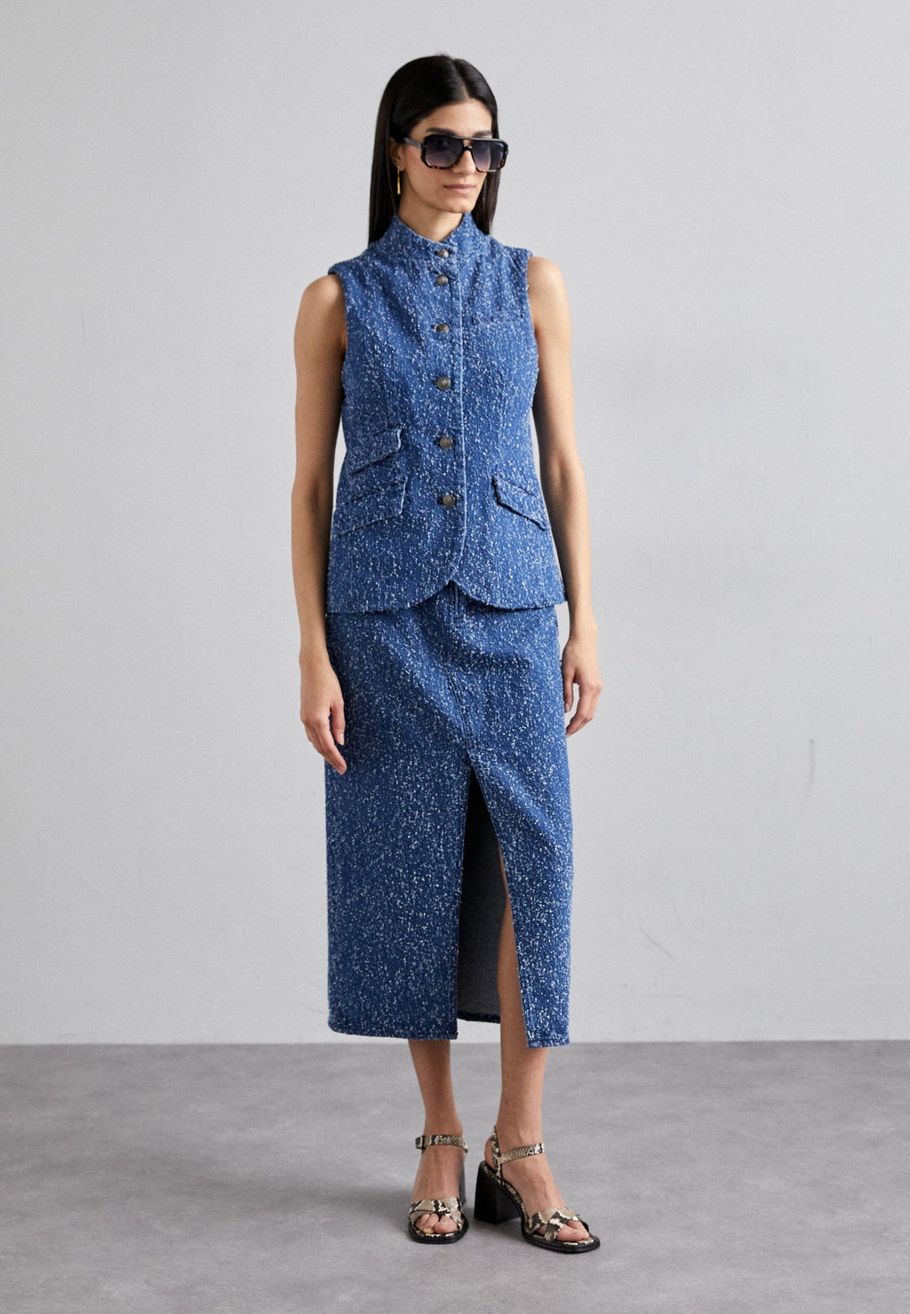 rag & bone CLARA MIDI SKIRT