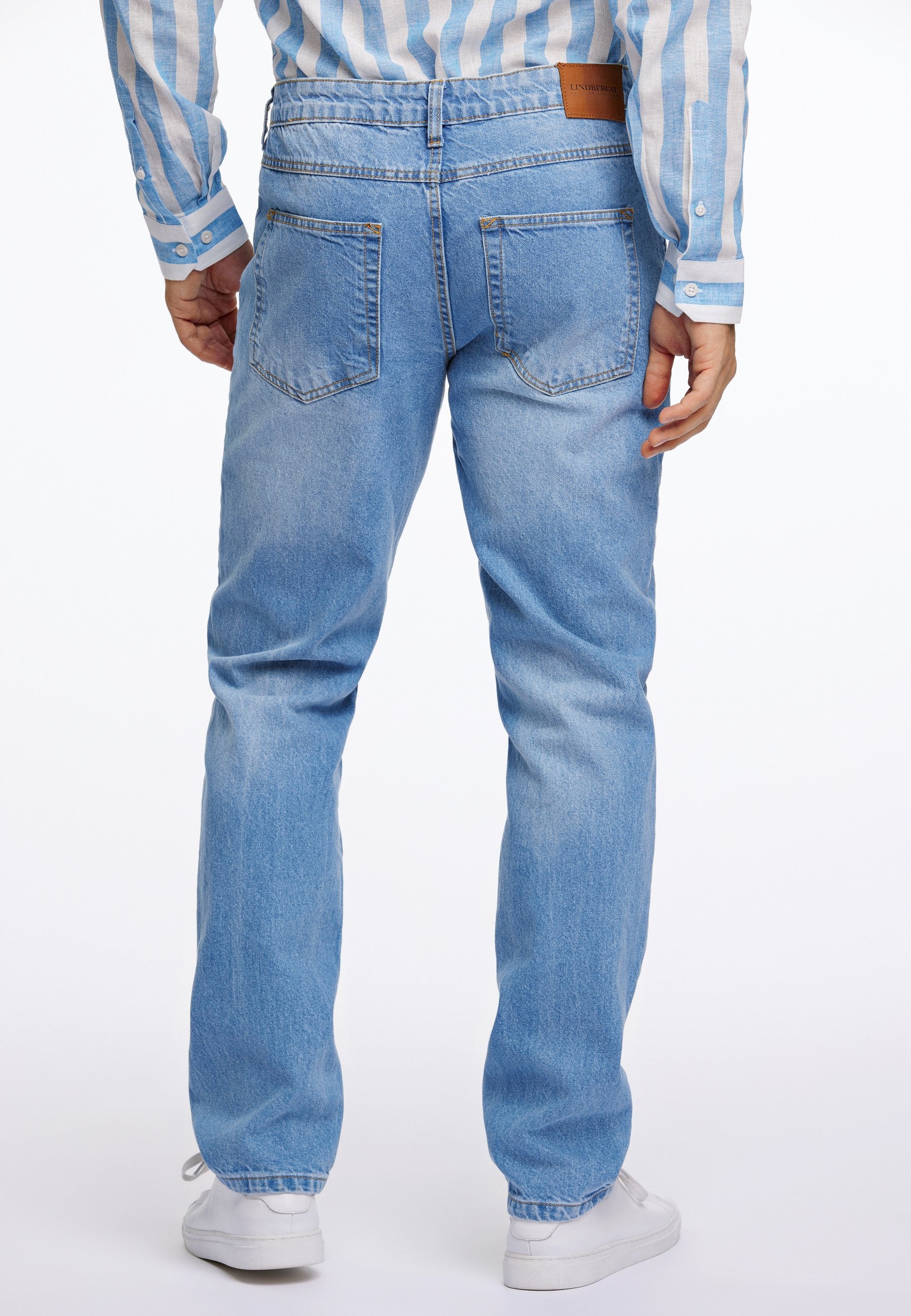 Lindbergh Jeans Straight Leg Media 4