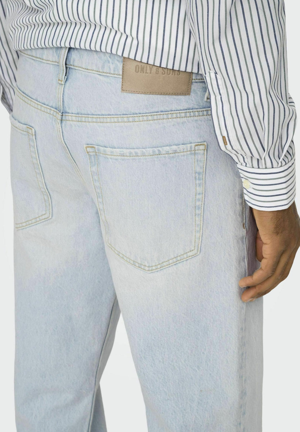 Only & Sons Regular fit ONSEDGE Mid waist Straight