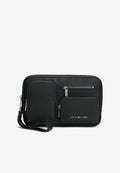 Tommy Hilfiger MODERN BUSINESS POUCH UNISEX - Clutch - black