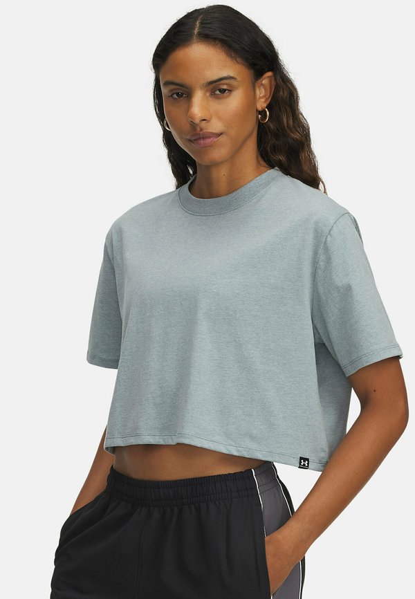 Under Armour RIVAL - Sports T-shirt - jasper blue light heather