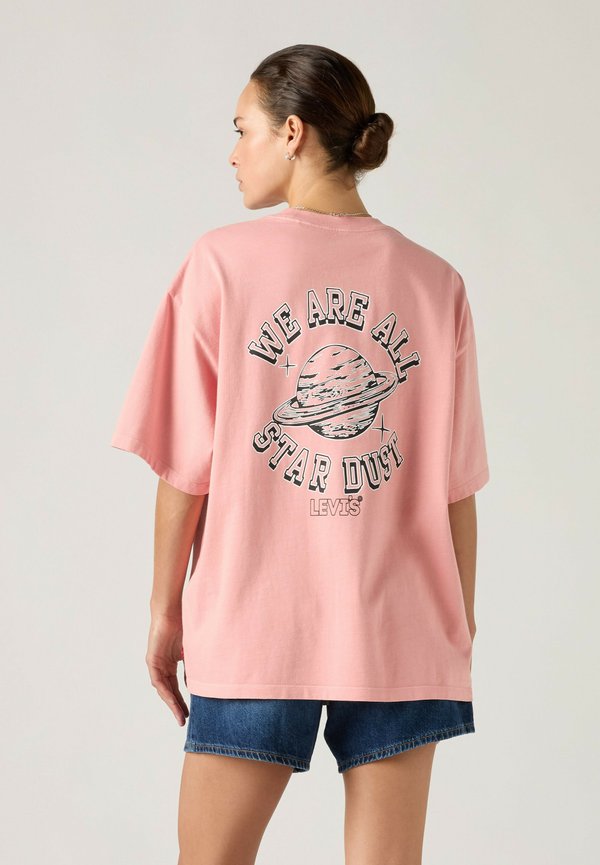 Levi's® LSE_GRPH SHORT STACK TEE LSE_STARDUST FR - Print T-shirt - feel good in levi's - pinks