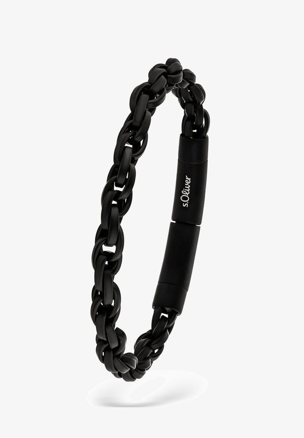 s.Oliver BOLD BRACELET - Bracelet - gun