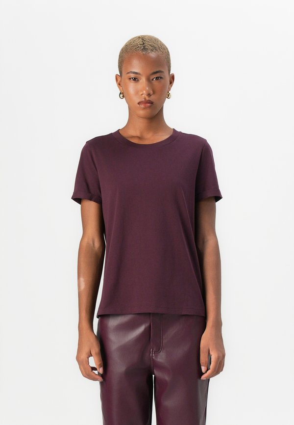 Vero Moda VMPAULA SS NOOS - Basic T-shirt - winetasting