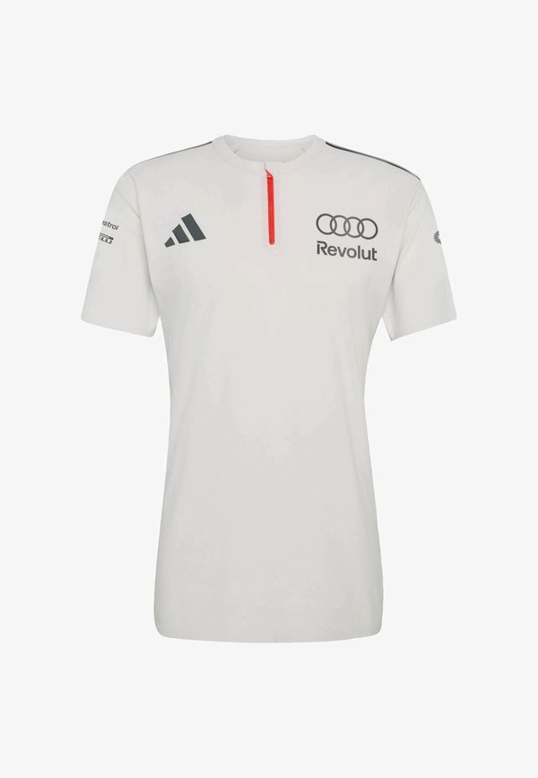 adidas Performance AUDI REVOLUT F1 TEAM ENGINEERS - Sports T-shirt - chalk pearl   iron metallic