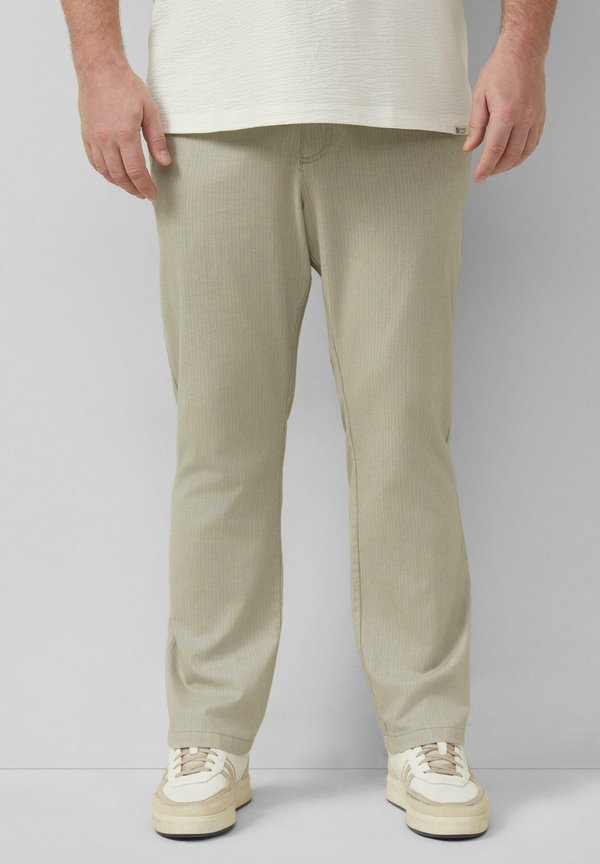 s.Oliver HOSE DETROIT - Trousers - helles olivgrün