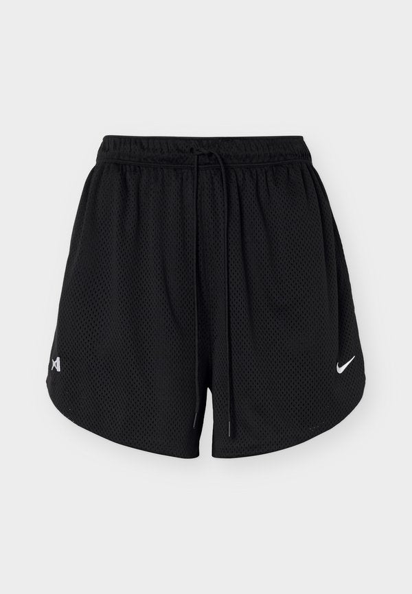 Nike Performance A'JA W SIG COURT - Sports shorts - black/white