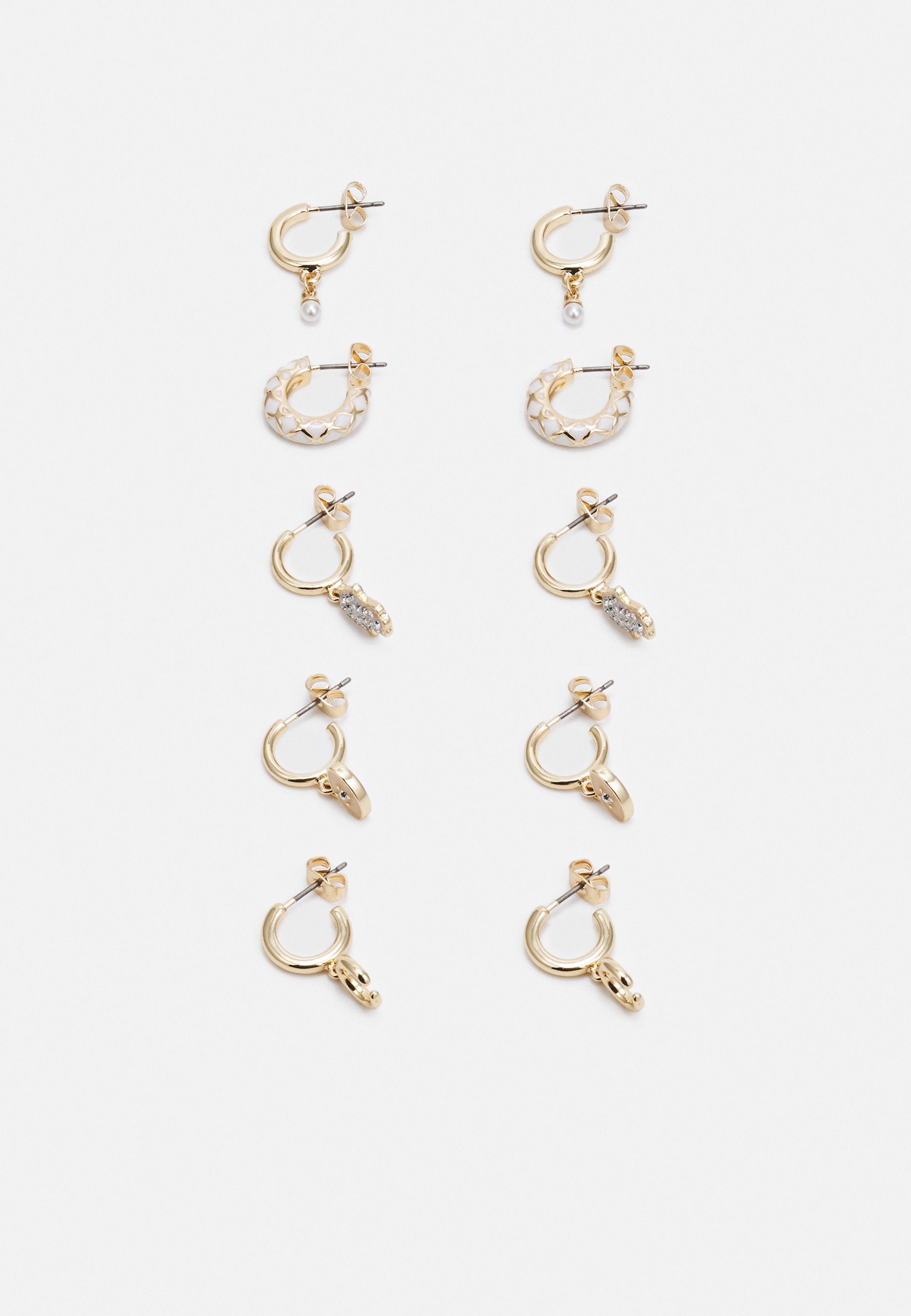 Pieces PCNOLIA EARRINGS 5 PACK