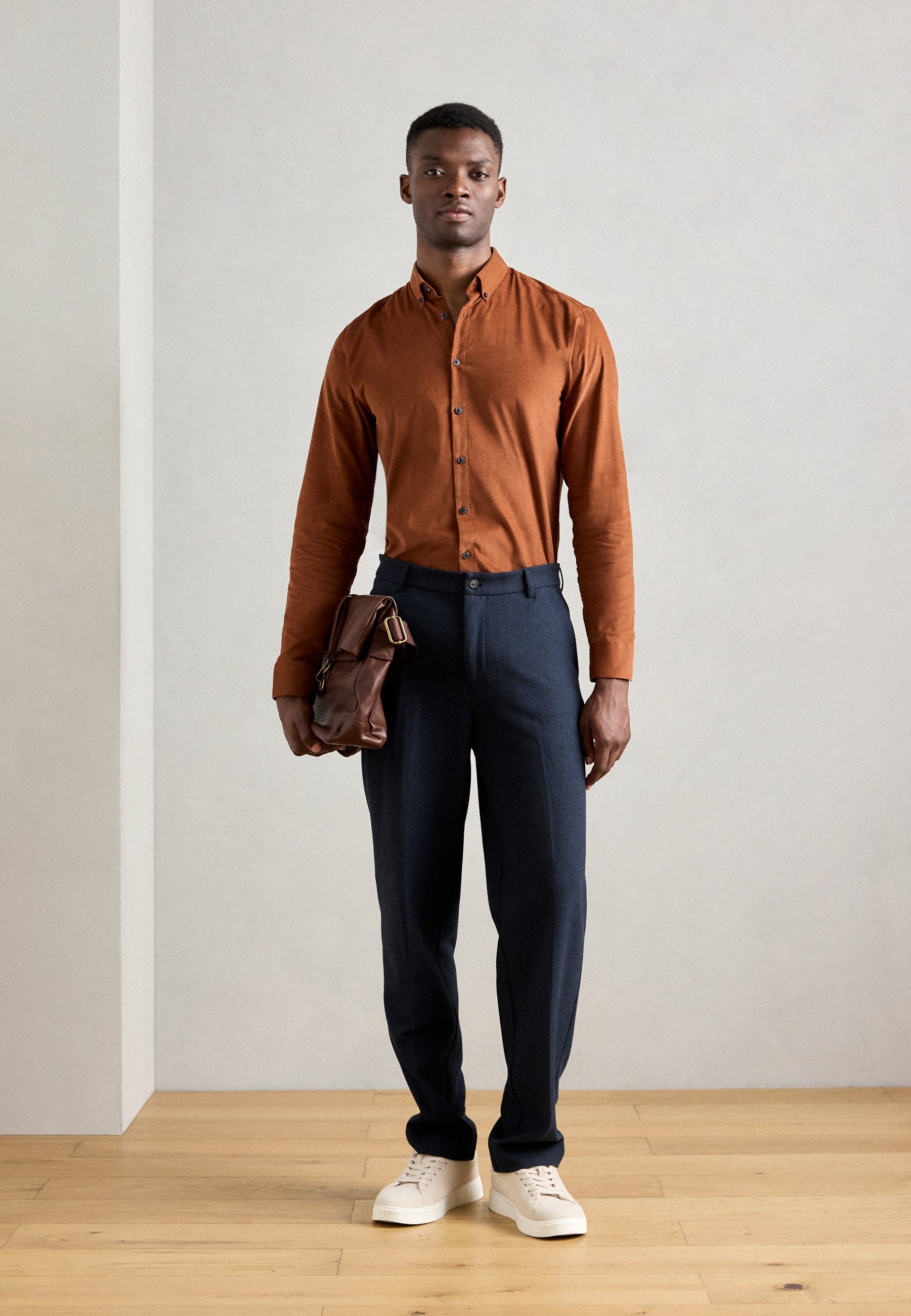 BRUSHED MELANGE PANT Media 2