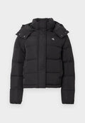 Calvin Klein Jeans MONOLOGO PUFFER - Winter jacket - black