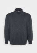 Jack & Jones Turtleneck Plus Size Turtleneck - Jumper - dark grey melange