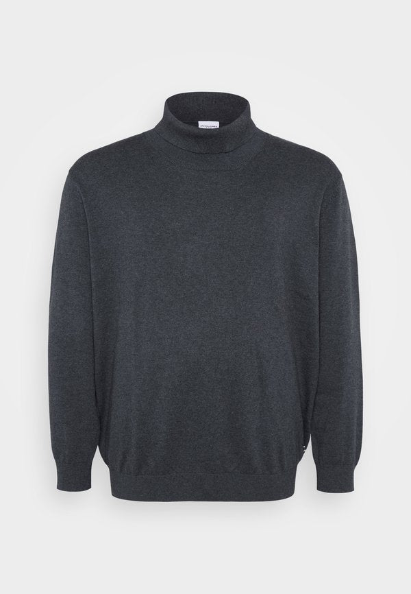 Jack & Jones Turtleneck Plus Size Turtleneck - Jumper - dark grey melange