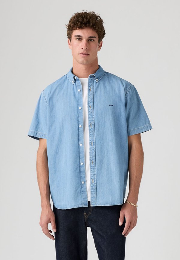 Levi's® SS AUTHENTIC BUTTON DOWN - Shirt - eli medium blue wash