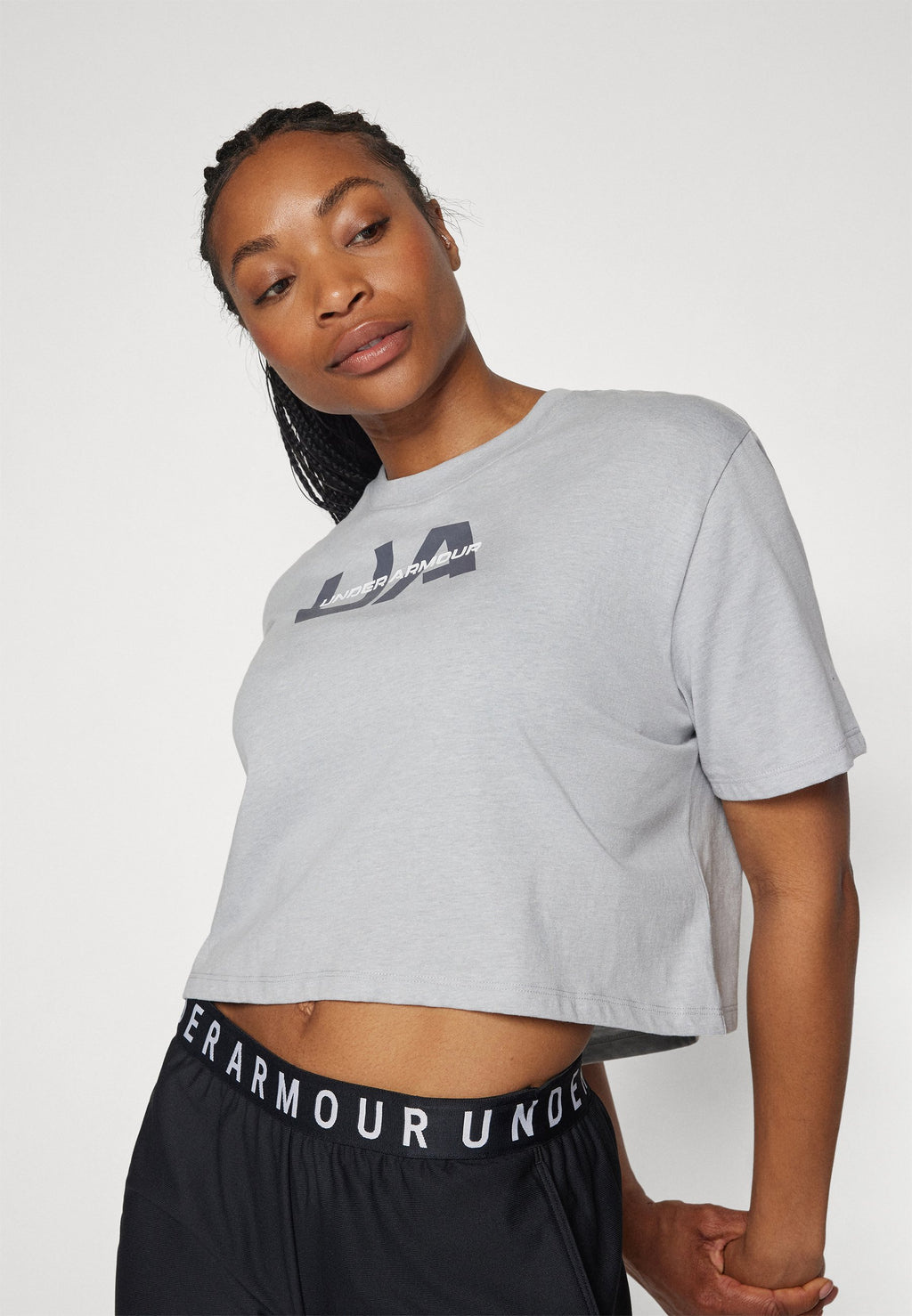 Under Armour BOXY CROP BRANDED