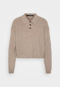 Vero Moda Tall VMEXCITING - Jumper - silver mink melange
