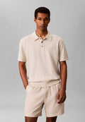 Calvin Klein Polo shirt - snow heather