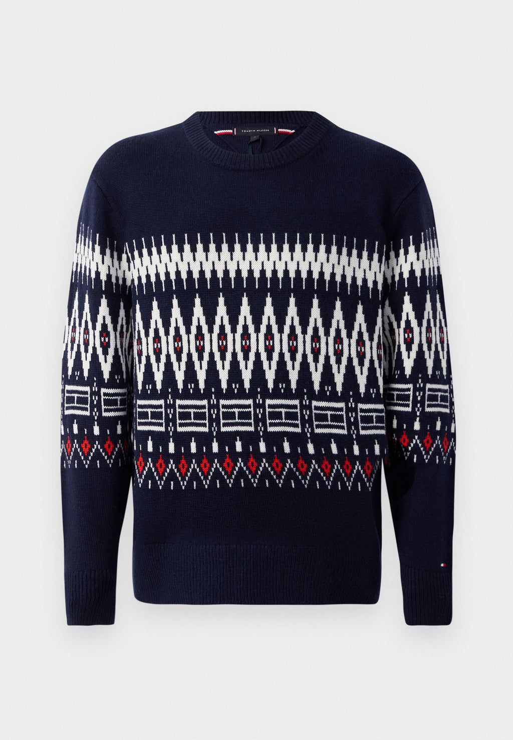 PLACED FAIRISLE BLEND CREW UNISEX Media 1
