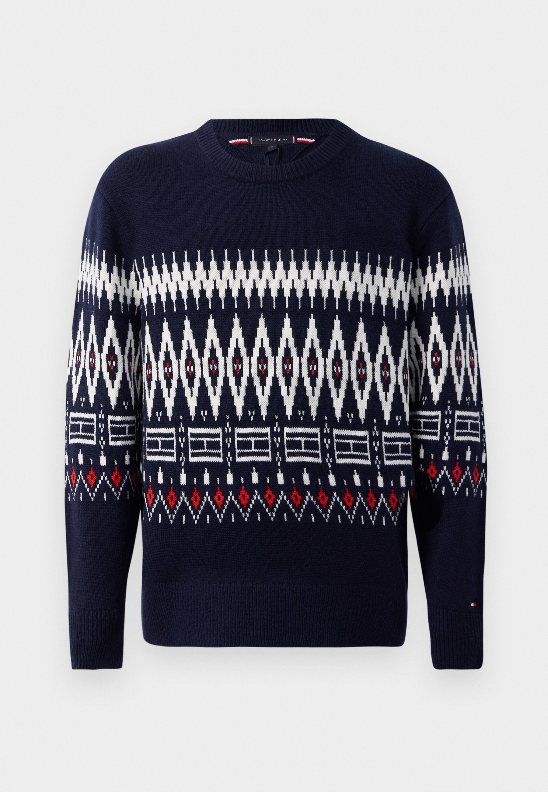 PLACED FAIRISLE BLEND CREW UNISEX Media 1