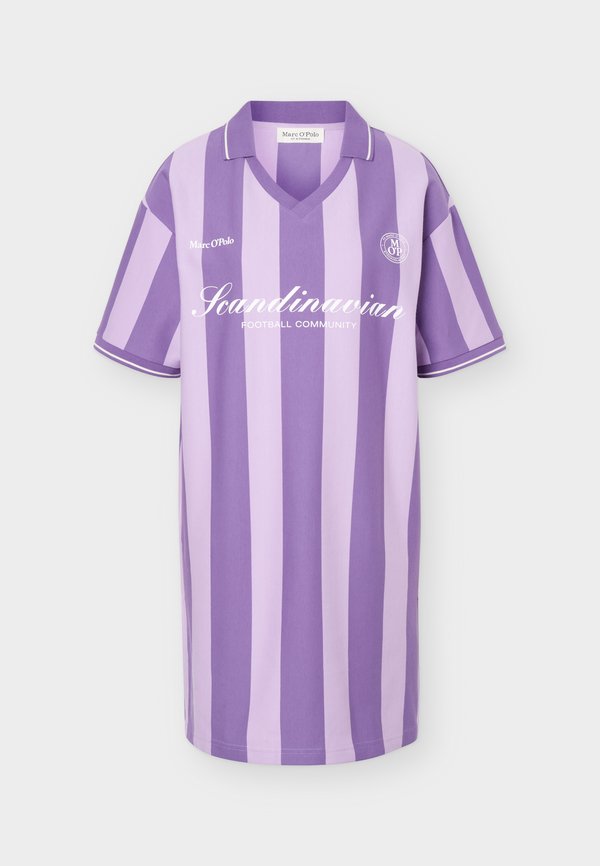 Marc O'Polo CLUB '67 FOOTBALL TRIKOT DRESS STRIPED