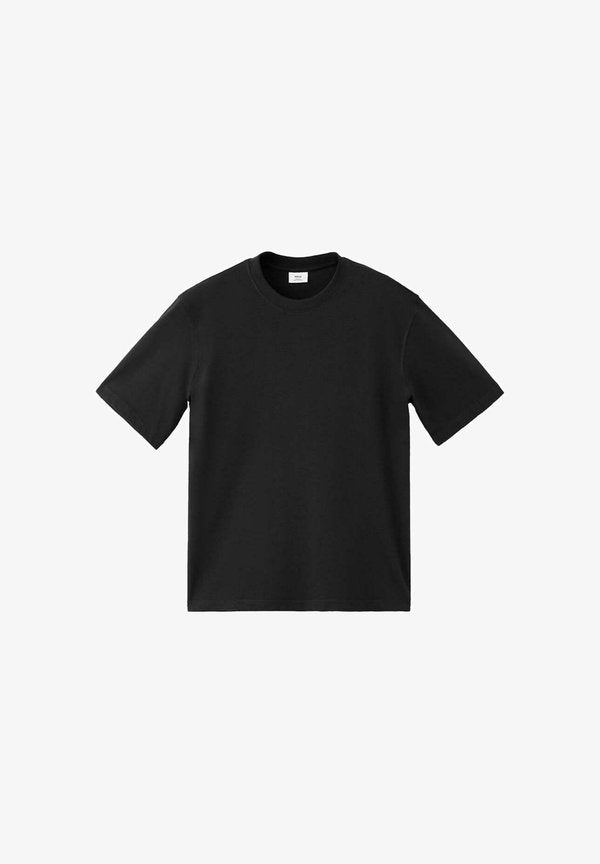 Mango ADULT - Basic T-shirt - noir