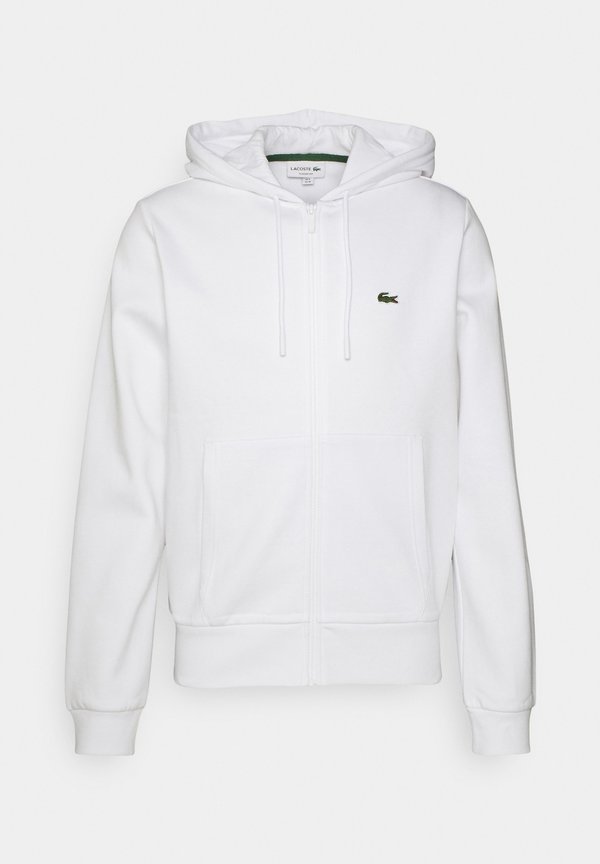 Lacoste Zip-up sweatshirt - blanc