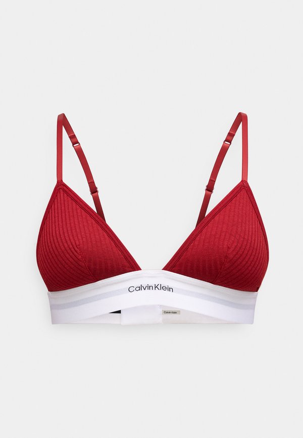 Calvin Klein Underwear TRIANGLE - Triangle bra - fall berry