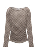 PULL&BEAR CHECK LONG SLEEVE