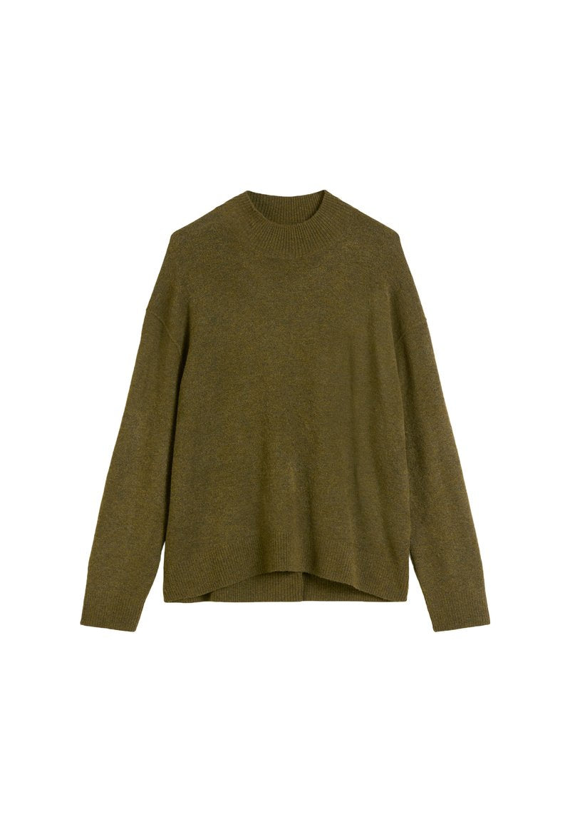 PULLOVER LONG SLEEVE MOCK NECK Media 1