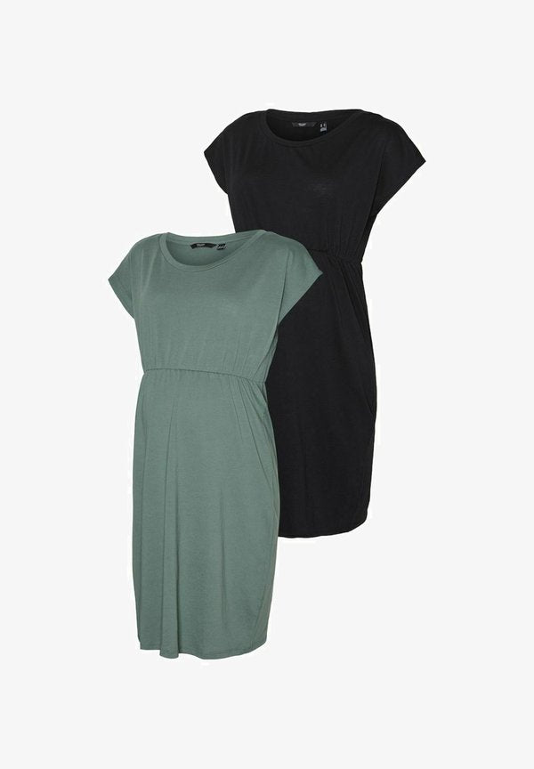 Vero Moda Maternity VMMLUNA Maternity - Jersey dress - black