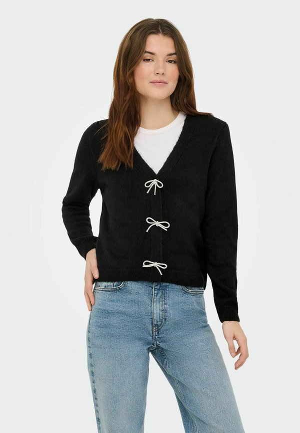 ONLY Knitted ONLDONNA Knitted - Cardigan - black