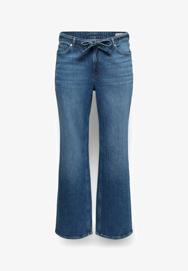 Vero Moda Curve Wide-fit VMCTESSA High waist Wide Leg Fit - Wide Leg - medium blue denim