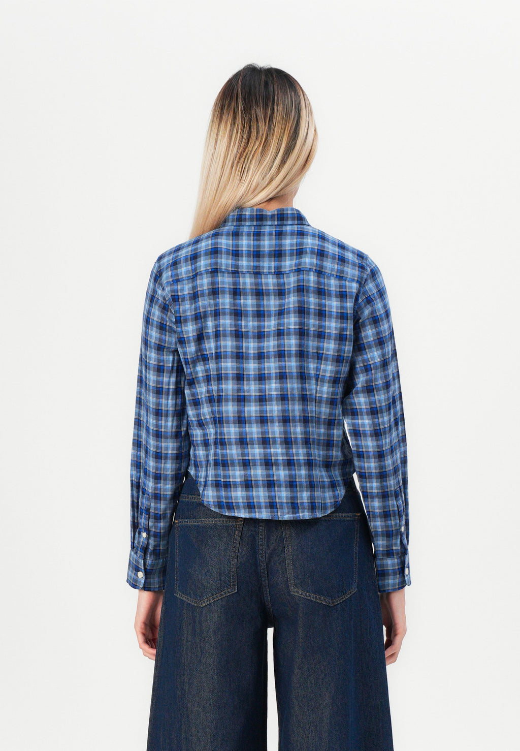 GAP FITTED CROPPED SHIRT