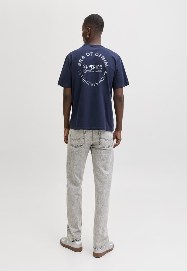 Jack & Jones T- - Print T-shirt - navy blazer