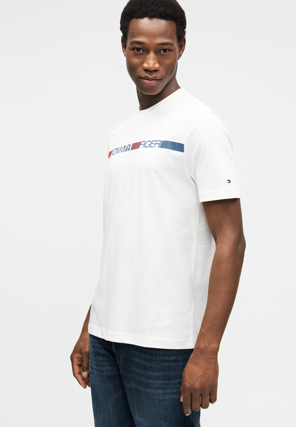 LOGO STRIPE JERSEY T-SHIRT Media 5