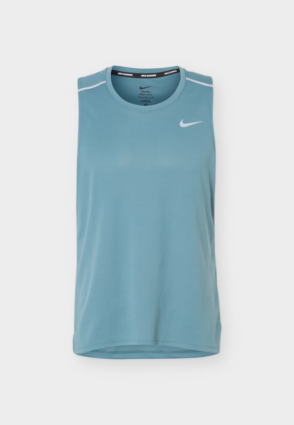 Nike Performance MILER TANK - Top - mineral slate