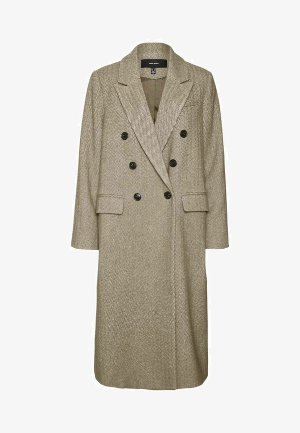 Vero Moda VMANNA - Classic coat - silver mink