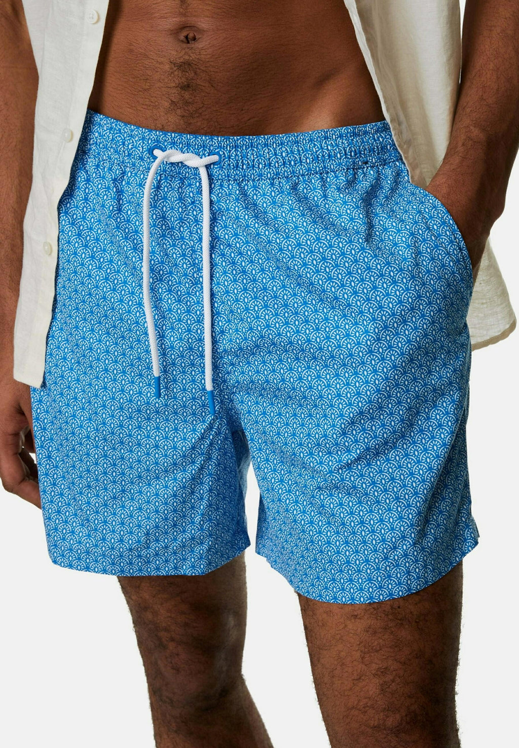 Marks & Spencer QUICK DRY GEOMETRIC PRINT