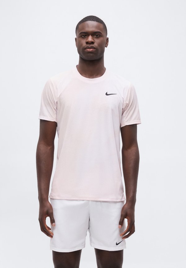 Nike Performance NIKECOURT ADVANTAGE SLAM - Sports T-shirt - pink/silt red/black