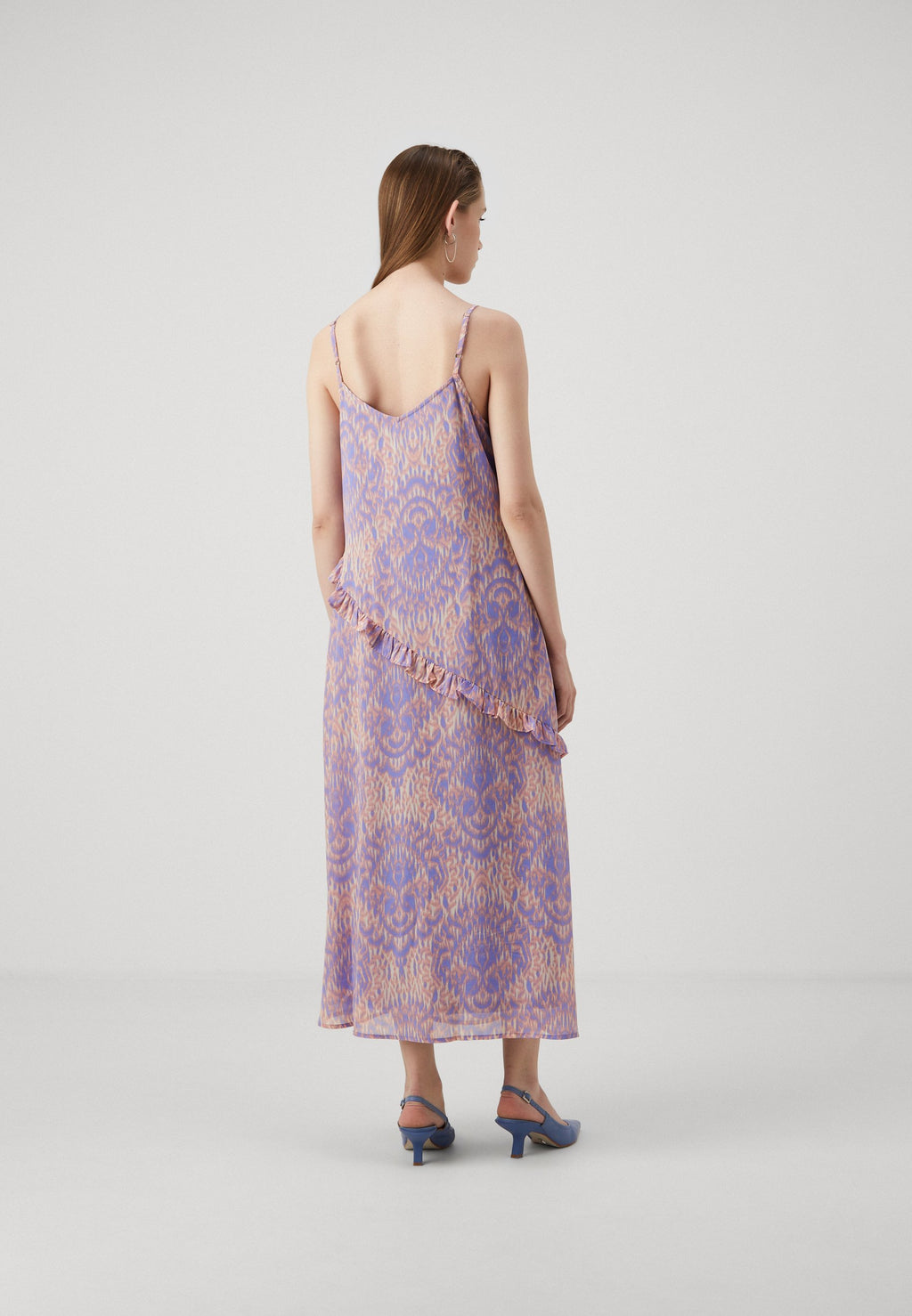 ONLSTAR LIFE STRAP FRILL MIDI DRESS Media 4
