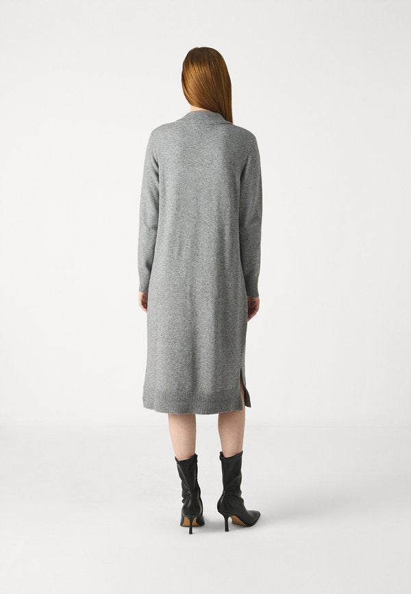 VILA VIRIL CREW NECK MIDI DRESS